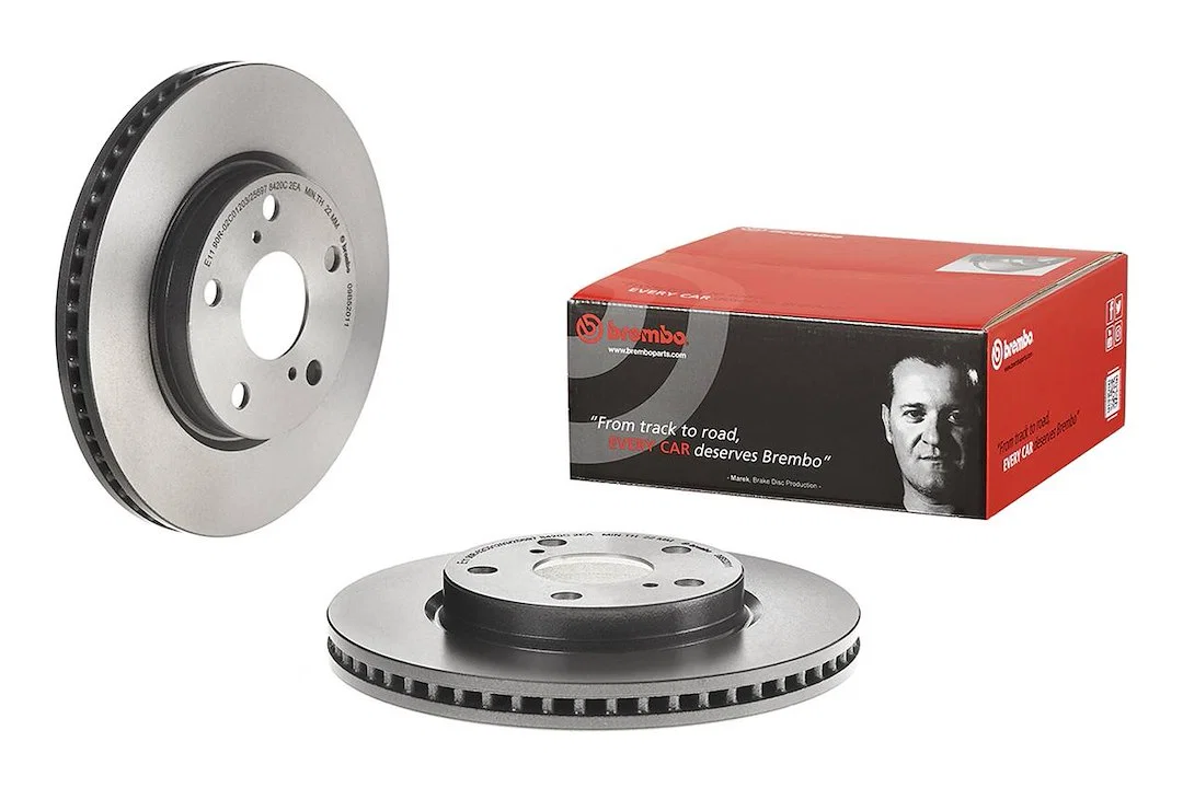 09B52011C02 – BREMBO Brake Rotor, Vented One Piece Design Wheel Bolt Pattern 5 x 114.3 Millimeter 275 Millimeter Diam...